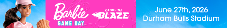 Carolina Blaze Barbie Game Day Ad