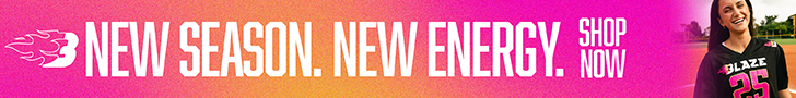 New season. New Energy. Shop Blaze Merch Now.