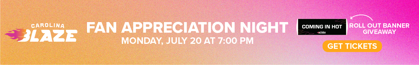 Fan Appreciation Night Banner Ad