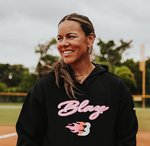 Keilani Ricketts in Blaze hoodie