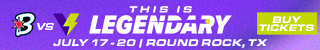 Bandits vs. Volts in Round Rock, TX Ticket banner