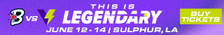 Bandits vs. Volts in Sulphur, LA ticket banner