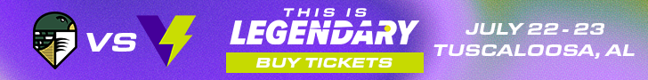Talons vs. Volts in Tuscaloosa, AL ticket banner
