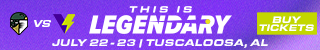 Talons vs. Volts in Tuscaloosa, AL ticket banner