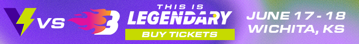 Volts vs. Blaze in Wichita, KS. ticket banner