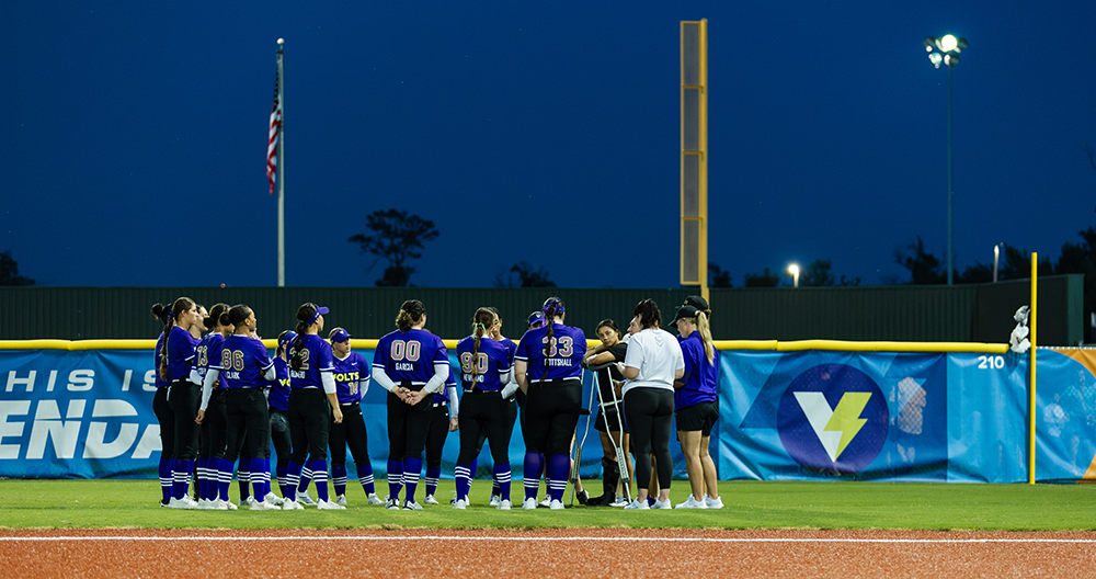 Volts huddle in the outfield