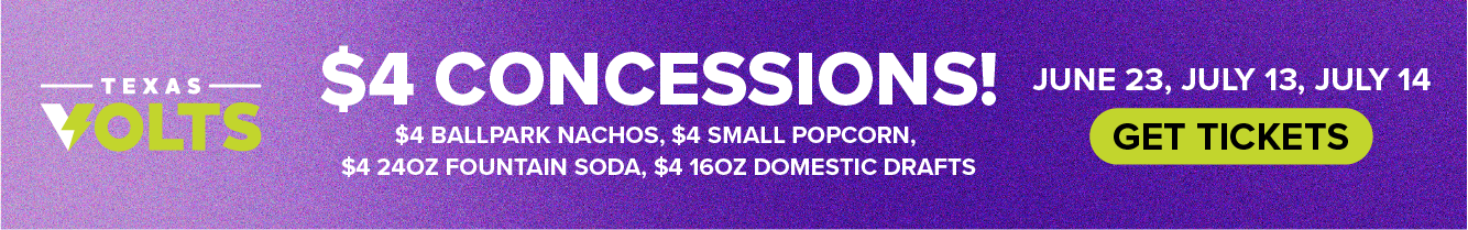 $4 Concessions Banner Ad