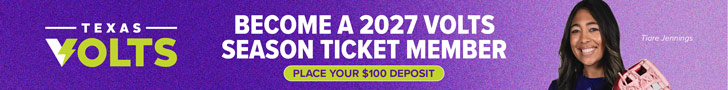 Become a Volts 2027 Season Ticket Member