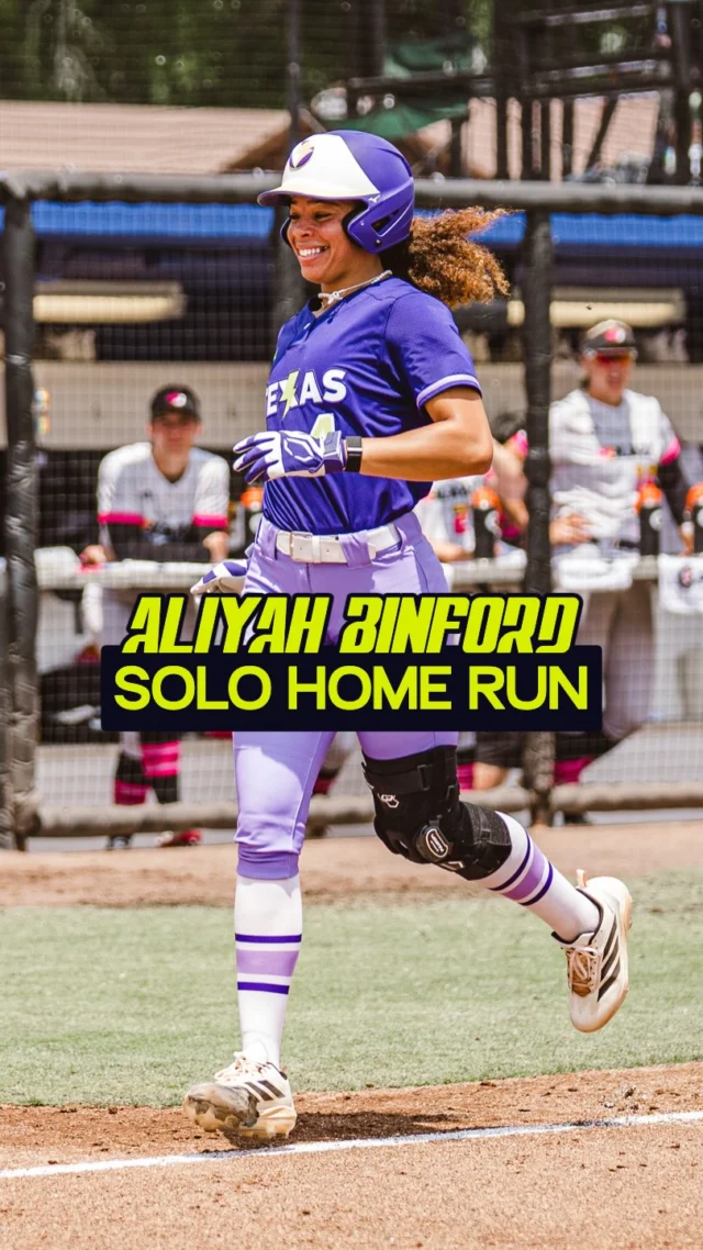 BINNY WITH A LASER TO CENTERFIELD

@_leebinford4_ blasts a solo shot off of Karlyn Pickens to give the Volts the lead