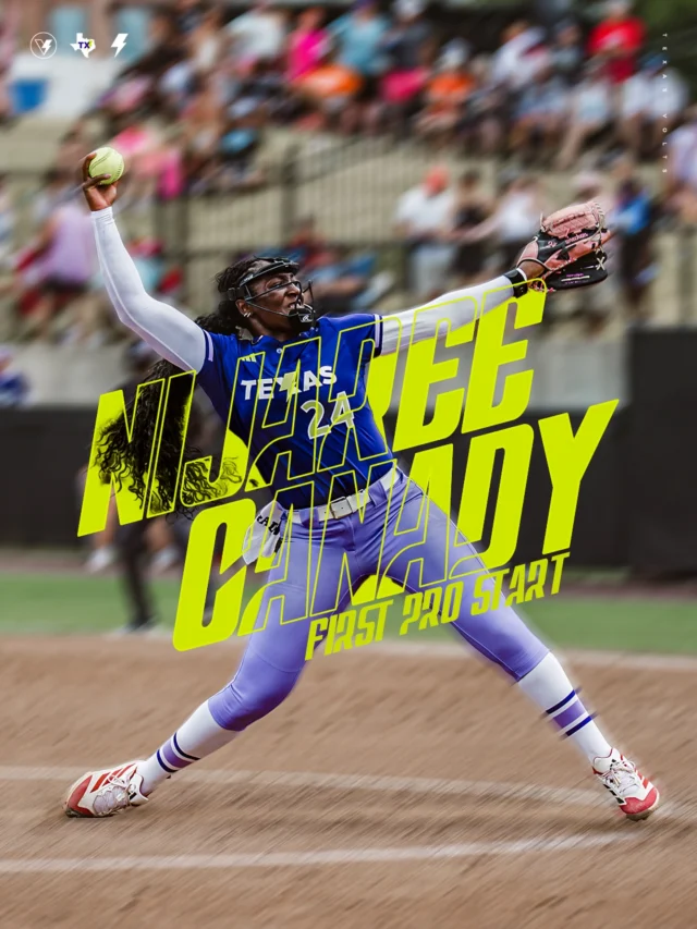 NiJaree Canady is making her first professional start tonight at Dell Diamond â¡ï¸â¡ï¸â¡ï¸