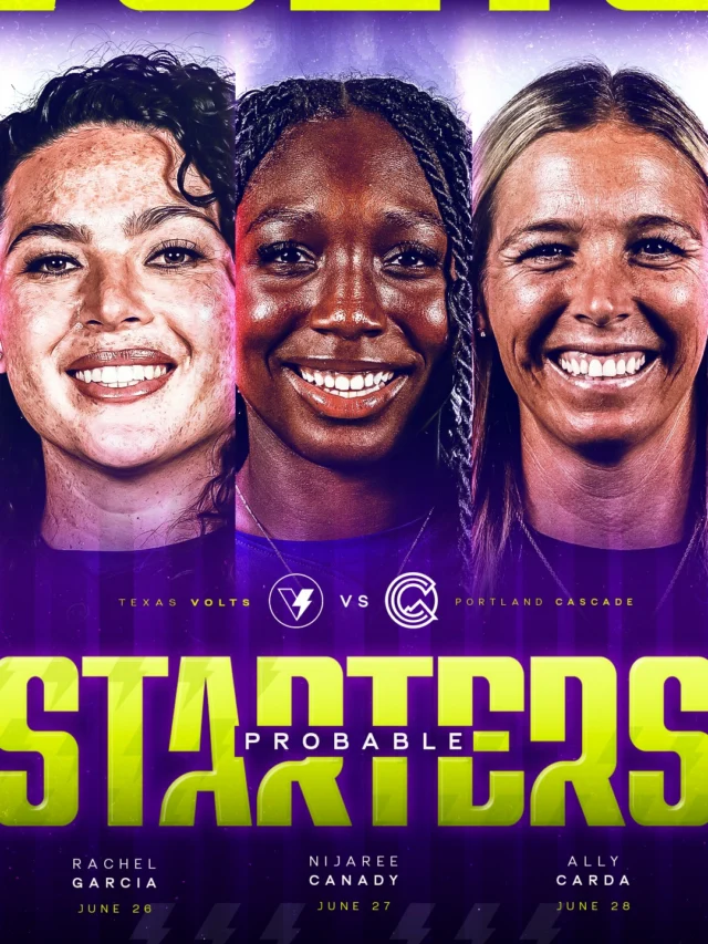 here are your probables against the drip-drops this series

Game 1: Rachel Garcia
Game 2: NiJaree Canady
Game 3: Ally Carda

Let's do this!
