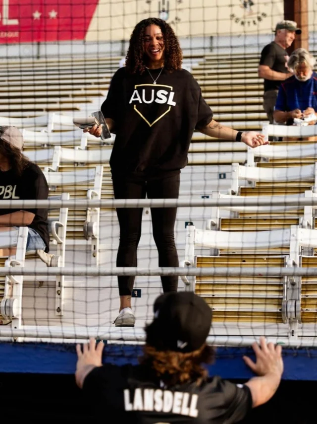 AUSLâs Aliyah Binford, WPBLâs Ashton Lansdell Are a Pro Sports Power Couple
Aliyah Binford and Ashton Lansdell have spent plenty of time at the ballpark this summerâwhether theyâre competing or cheering each other on.
Binford, a right-handed pitcher for the Texas Volts, and Lansdell, a professional baseball player for the Los Angeles Queens and Banana Ballâs Party Animals, have spent the past year balancing their own careers while supporting each other along the way.
The couple celebrated one year together in August and, whenever their schedules allow, can be found in the stands at each otherâs games.
Both have had plenty to cheer for.
Read more at theausl.com