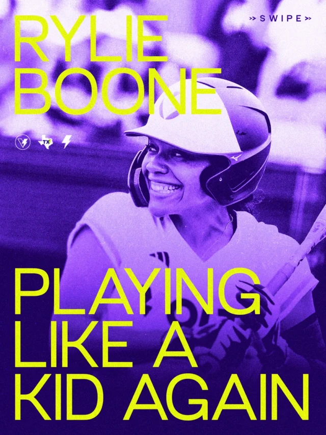 At its core, softball is a game and games are meant to be fun. When athletes play with joy, the pressure fades and the real magic happens.
Rylie Boone is Learning to Play Like a Little Girl Again
Read the full article at theausl.com/volts