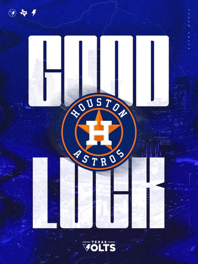 Good Luck in the postseason, @astros â¡ï¸
Make the Lone Star State proud ð