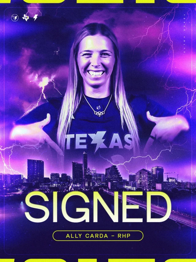 the vet returns ð¤©

RHP Ally Carda has signed with the Texas Volts for the 2027 season