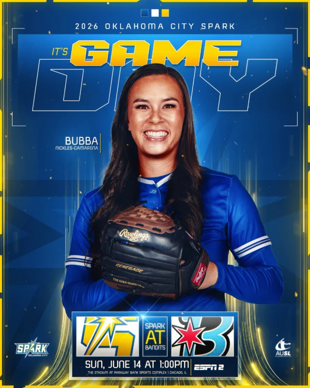 Sunday funday ð¤©
ð Chicago Bandits
ð Rosemont, IL
â° 1 p.m. CT
ðº ESPN2