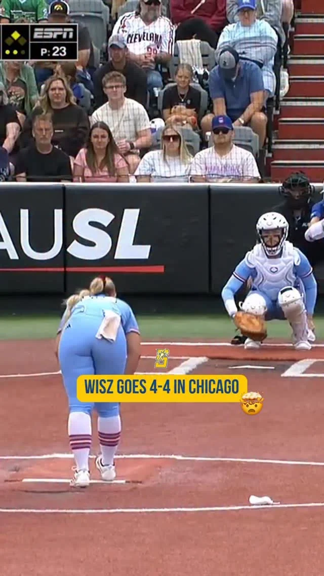 yâall mind if @delanieewisz hits a triple on this fine Sunday? â¡ï¸