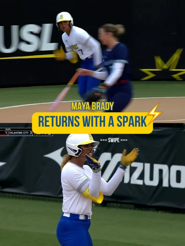 two out RBIs for @mayabrady_ âs first game since June 23 â¼ï¸