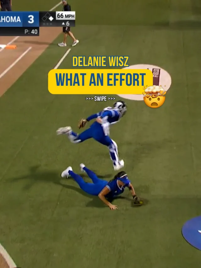 A DIVING PLAY FROM @delanieewisz