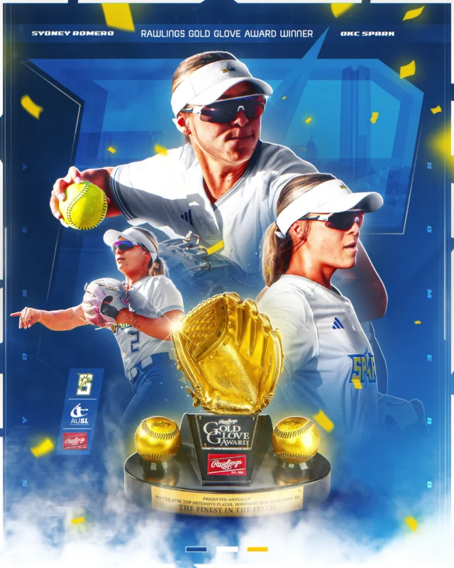 syd struck gold ð
Sydney Romero is your 2026 Rawlings Gold Glove Award Winner! â¡ï¸