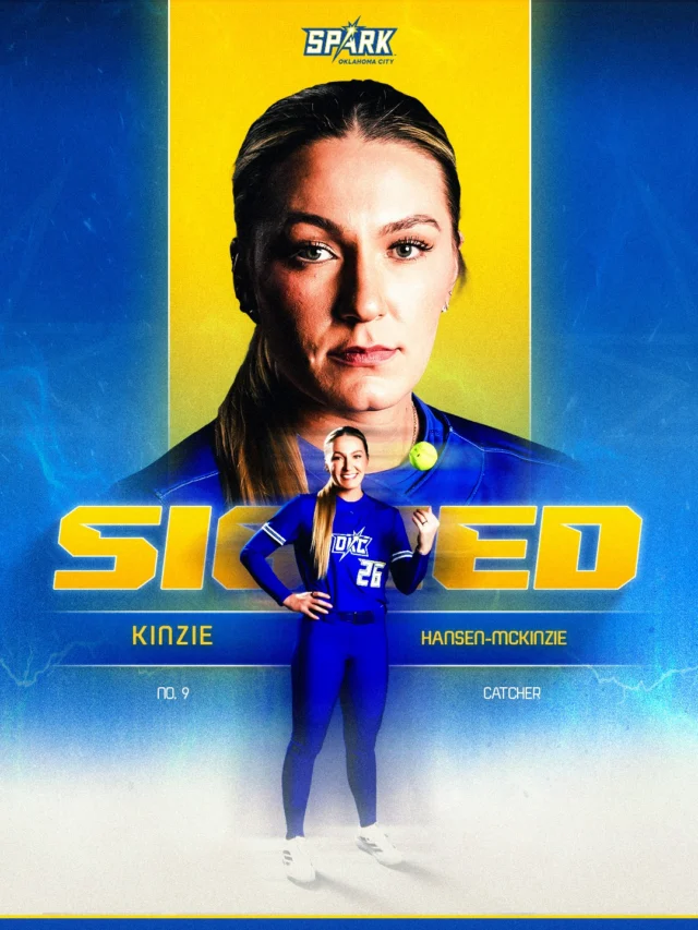 K9 IS BACK IN OKC â¨ð®âð¨
Kinzie Hansen-McKinzie will make her AUSL debut in a Spark uniform next season!
ð: https://theausl.pro/spark-2027-roster
